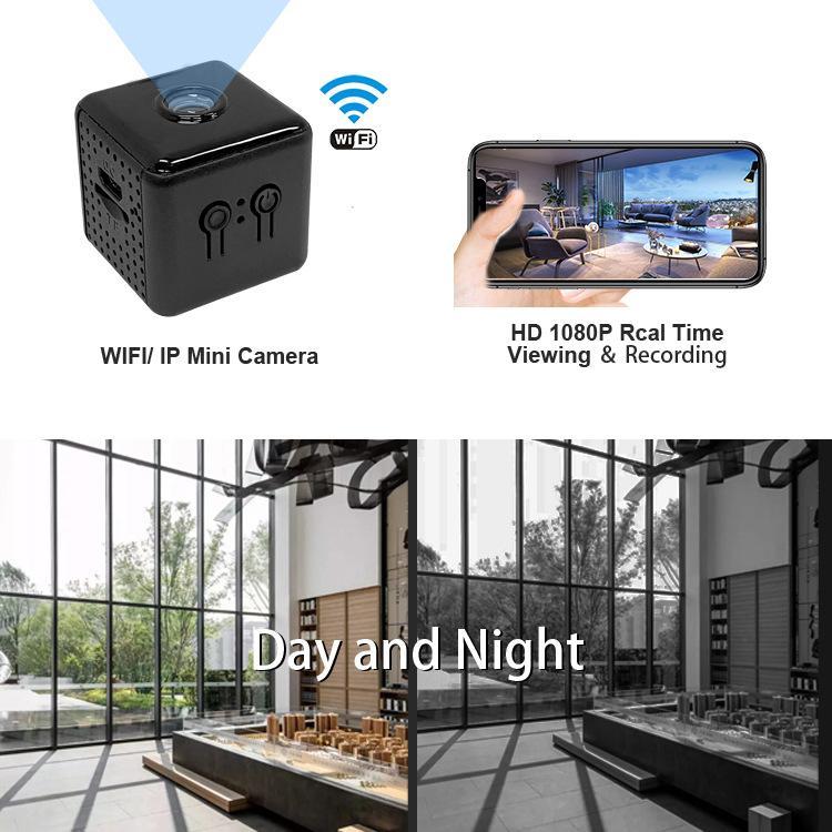 Modern Tech Cube Smart Home Camera Discreet 4K Surveillance