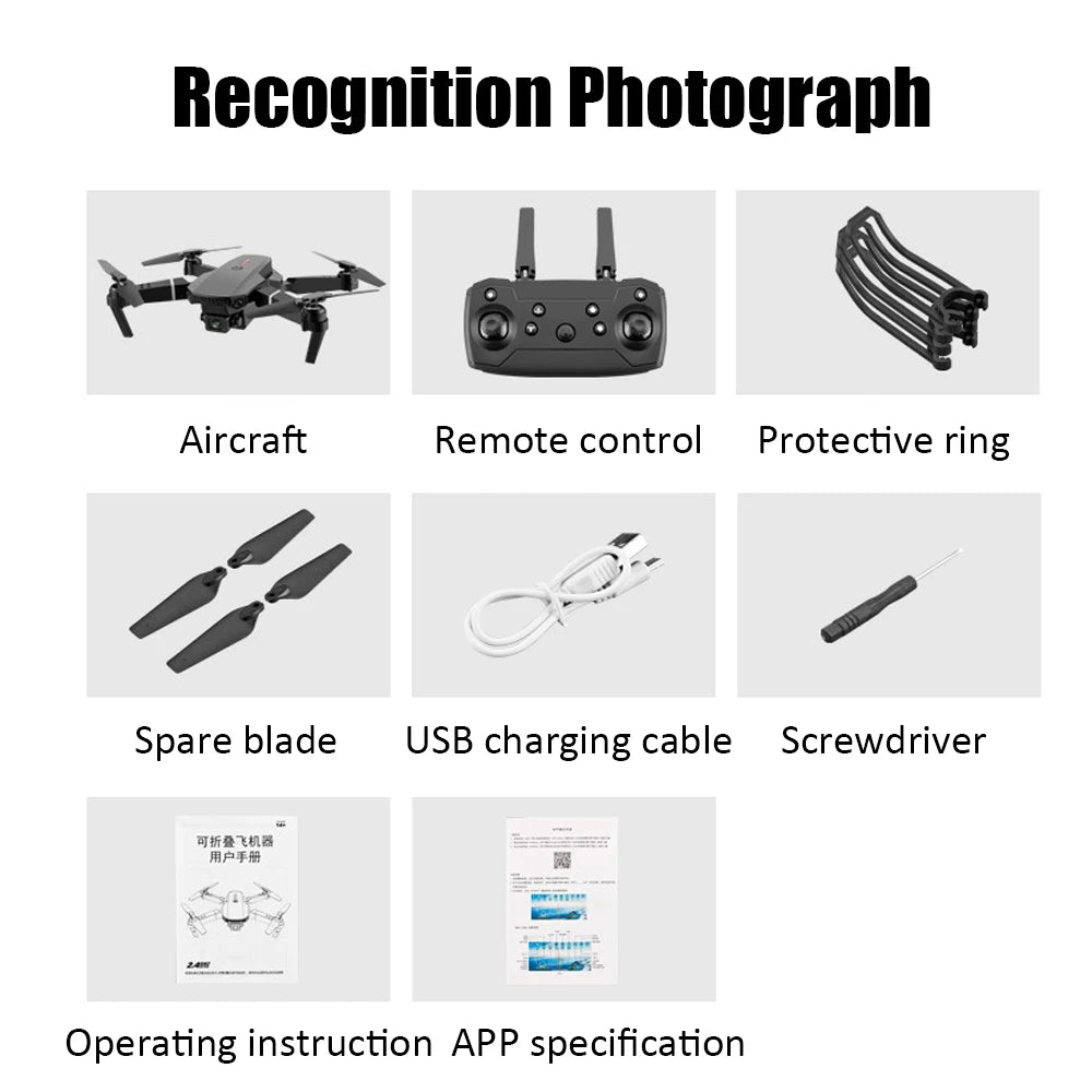 Drone HD 1080p – Vidéo Aérienne Facile et Stable